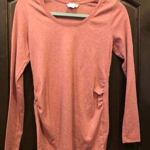 Maternity long sleeve tee